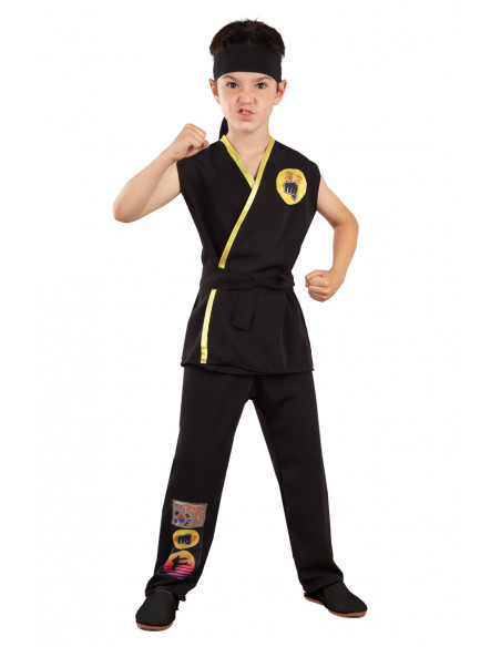 Disfraz Cobra Kai karateca infantil