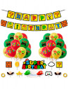Pack decoración cumpleaños Super Mario Bross