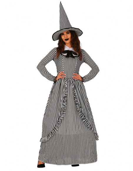 Disfraz bruja vintage para mujer
