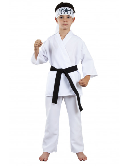 Disfraz Cobra Kai karateka blanco