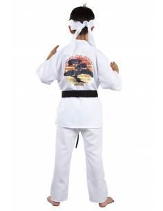 Disfraz Cobra Kai karateka blanco 2
