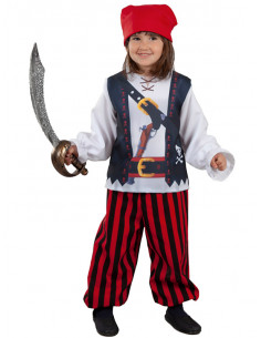 Disfraz pirata para bebé