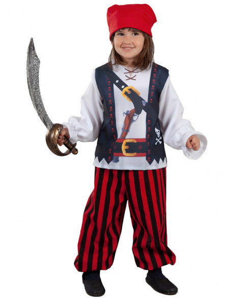 Disfraz pirata para bebé