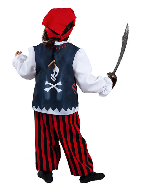 Disfraz pirata para bebé detalles