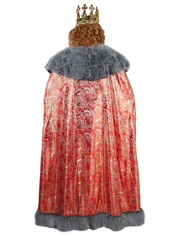 Disfraz Rey Mago Gaspar adulto espalda