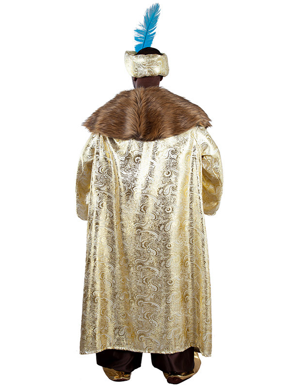 Disfraz Rey Mago Baltasar adulto espalda