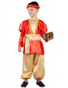 Disfraz paje rojo infantil