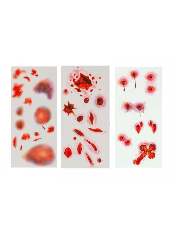 Tatuajes heridas falsos aleatorio