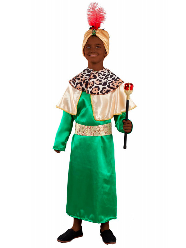 Disfraz Rey Mago Baltasar infantil