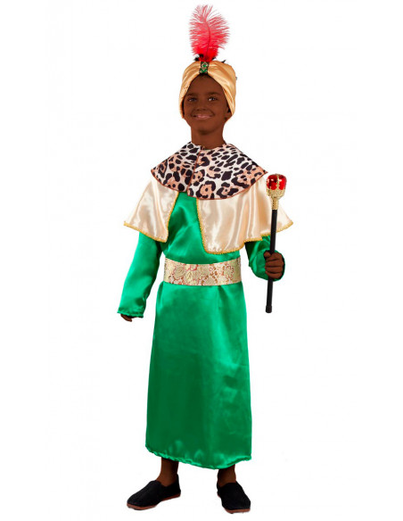 Disfraz Rey Mago Baltasar infantil