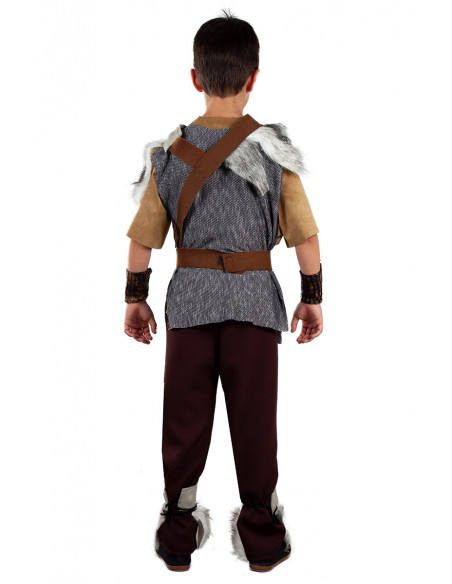 Disfraz vikingo niño espalda