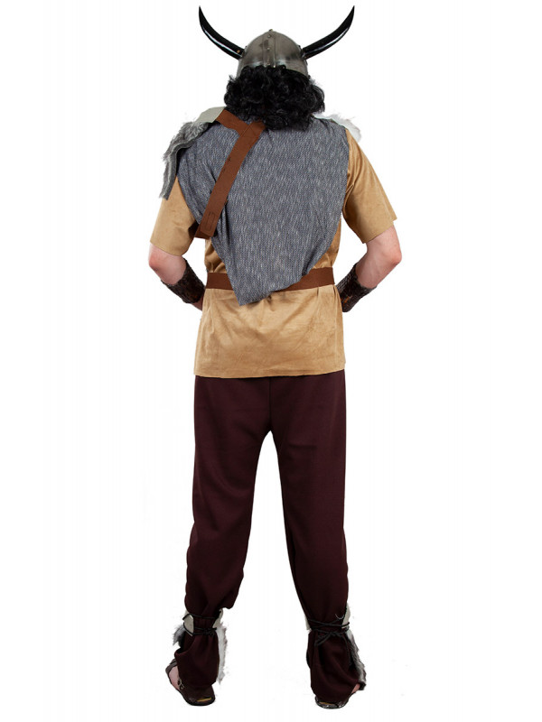 Disfraz vikingo para hombre espalda
