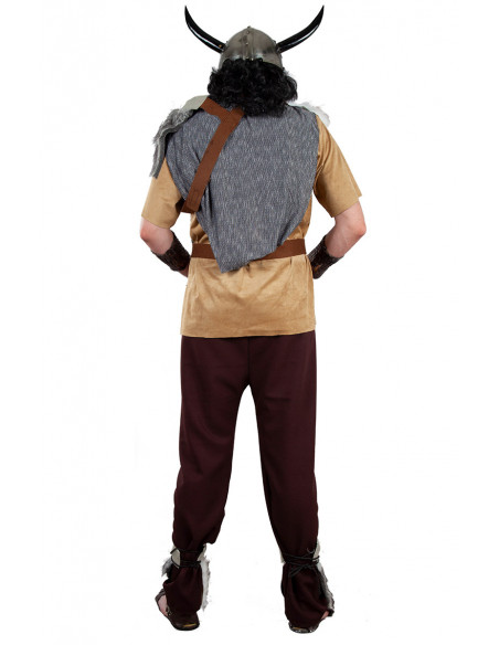 Disfraz vikingo para hombre espalda