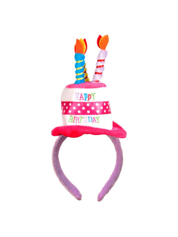 Diadema mini sombrero cumpleaños detalle