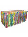 Decoración hawaiana para mesa