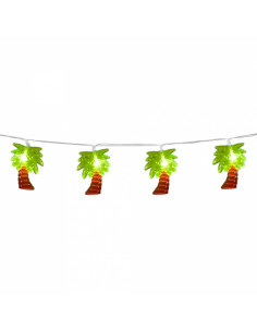 Guirnalda palmeras con luz