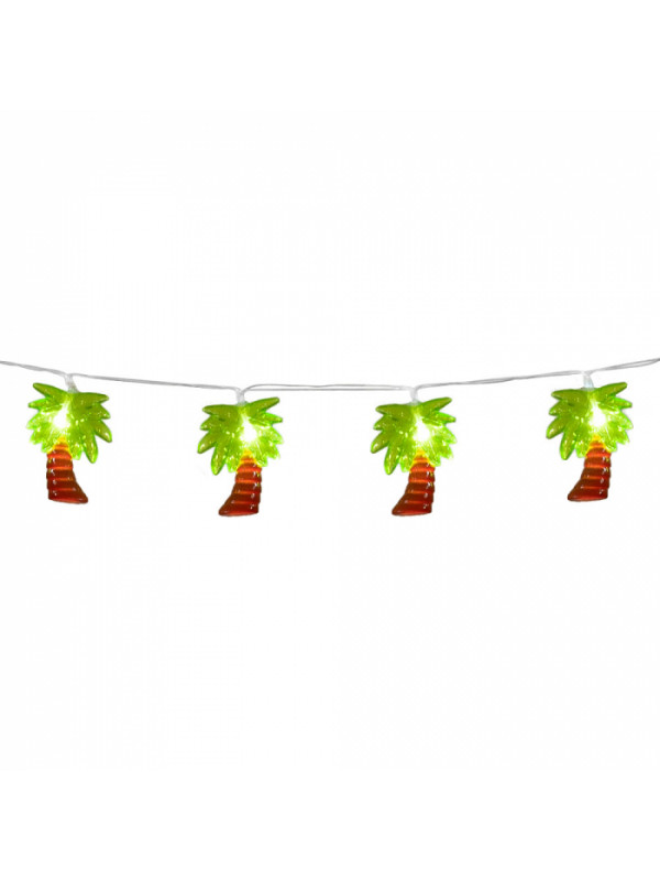 Guirnalda palmeras con luz