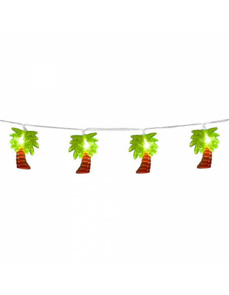 Guirnalda palmeras con luz