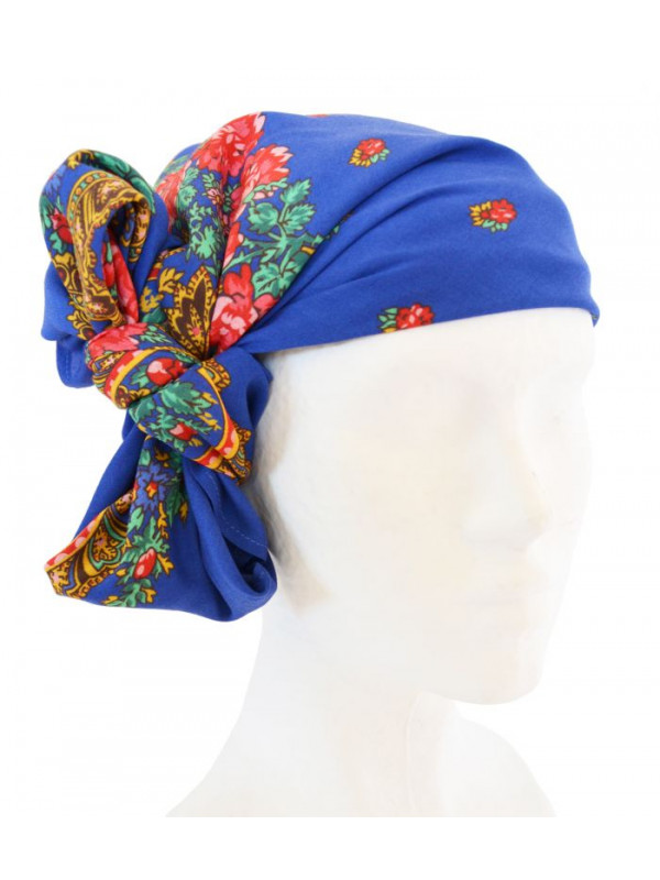 Pañuelo portugues pequeño azul