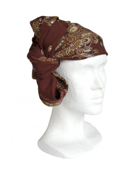 Pañuelo portugues pequeño granate