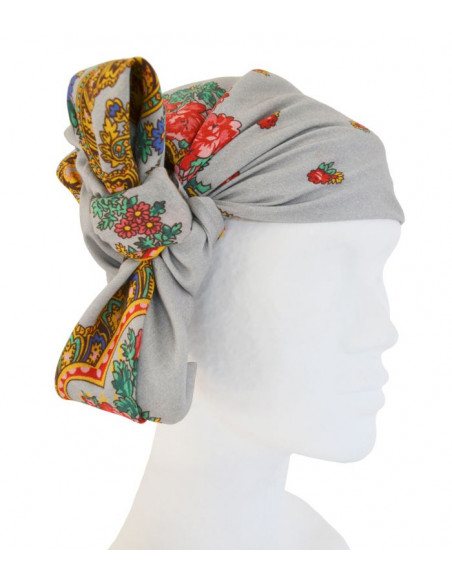 Pañuelo portugues pequeño gris