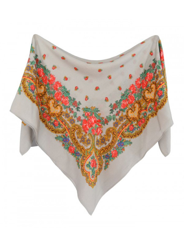 Pañuelo portugues pequeño gris 2