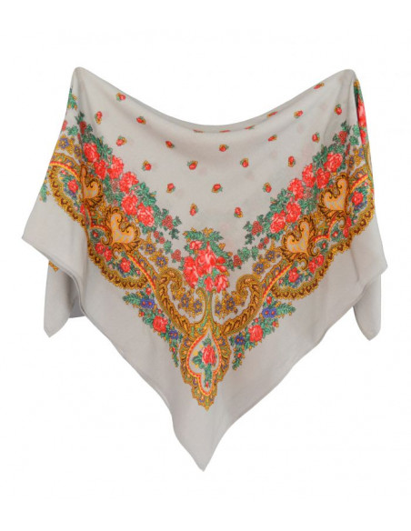 Pañuelo portugues pequeño gris 2