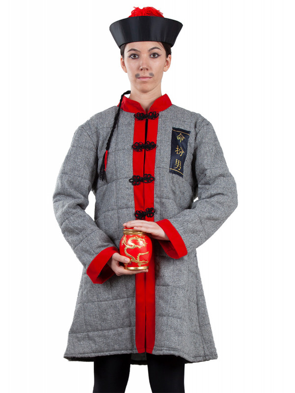 Disfraz abrigo chino adulto