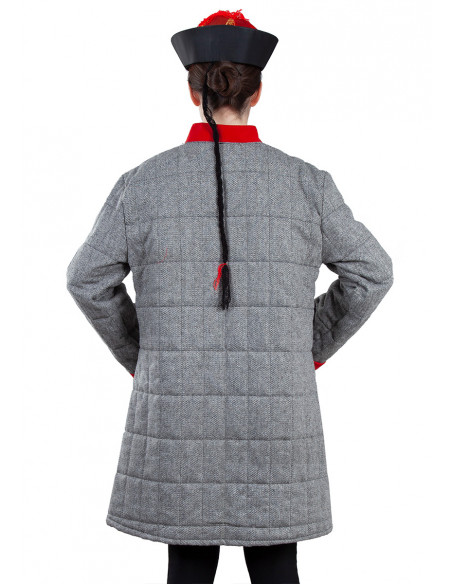 Disfraz abrigo chino adulto espalda