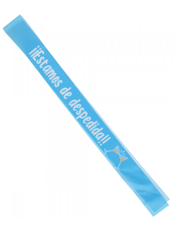 Banda Estamos de despedida azul