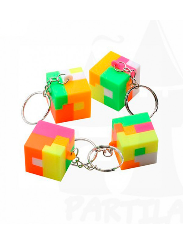 Juguete para piñata llavero puzzle