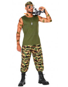 Disfraz militar para hombre