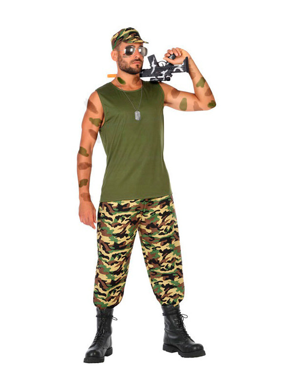Disfraz militar para hombre