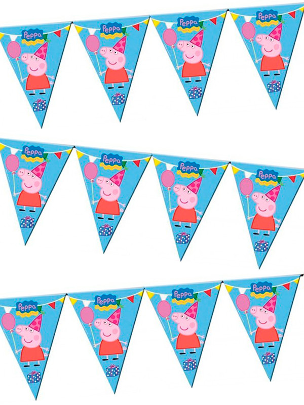 Banderines Peppa Pig