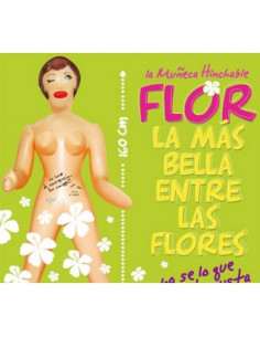Muñeca hinchable flor 2