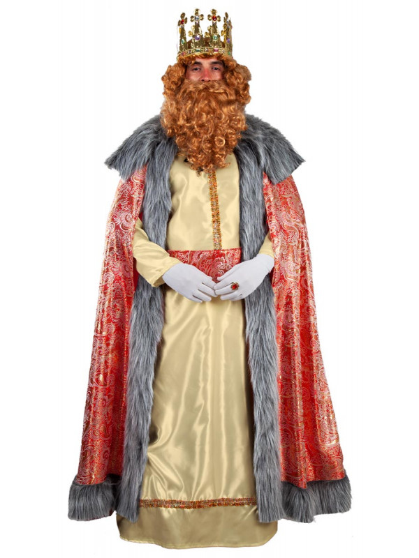 Disfraz Rey Mago Gaspar adulto