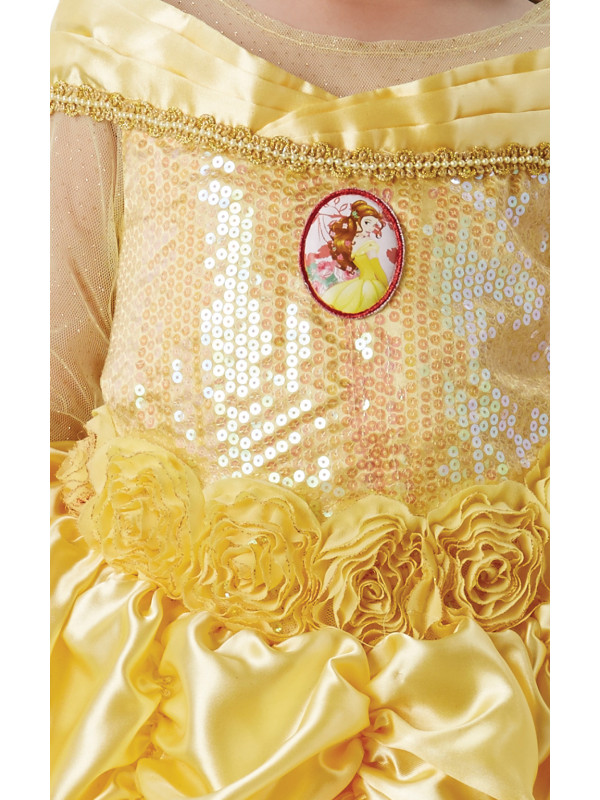 Disfraz Bella Disney Premium infantil detalle