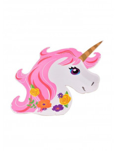 6 platos de unicornio