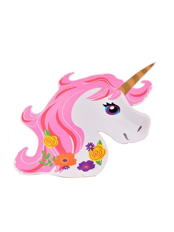 6 platos de unicornio