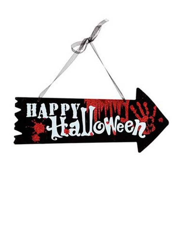 Cartel flecha Halloween