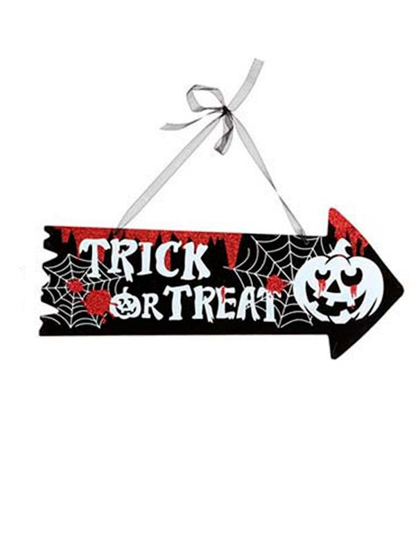 Cartel flecha Halloween