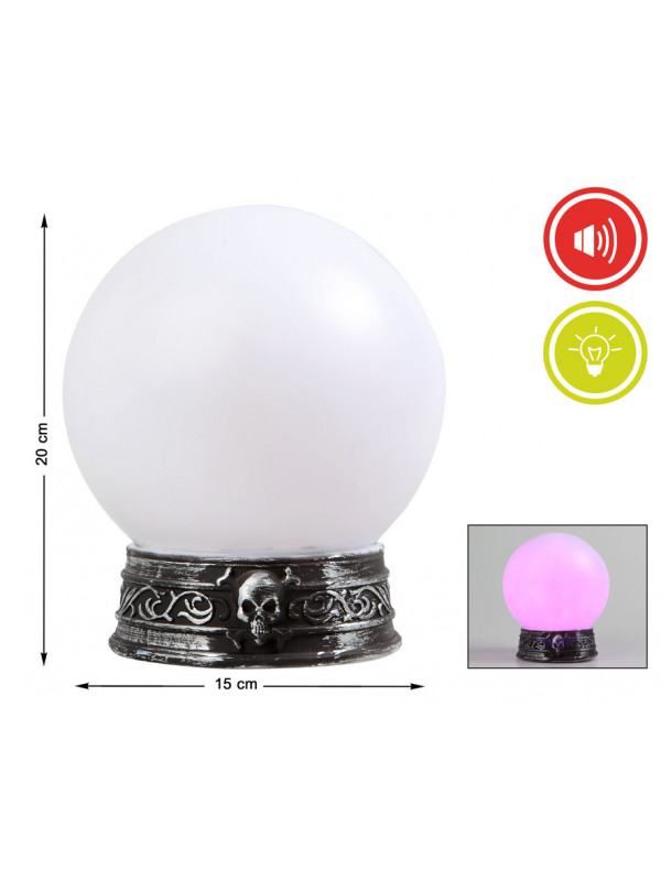 Bola de la fortuna luz y sonido medidas