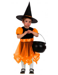 Disfraz brujita bebé 2