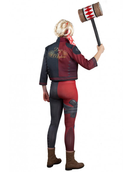 Disfraz Harley arlequina para mujer espalda