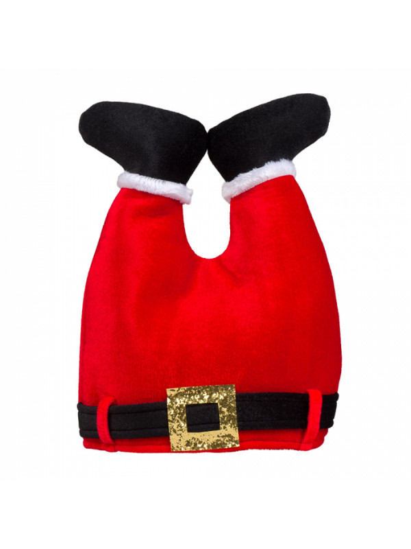 Sombrero pantalones Papá Noel detalle