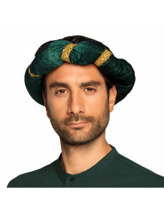 Turbante árabe verde