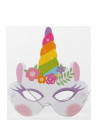 Antifaces unicornio 6 unidades