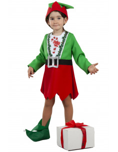 Disfraz elfo bebé niña