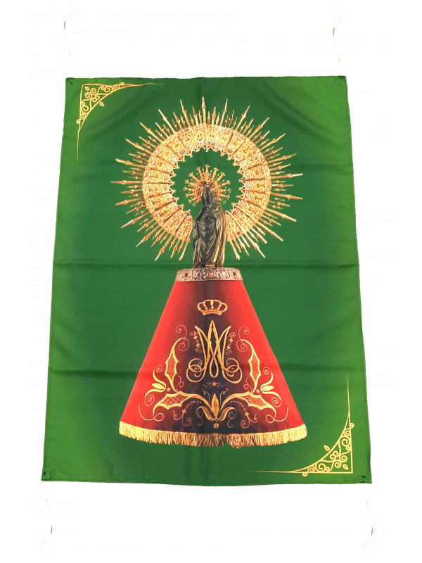 Balconera Vírgen del Pilar verde