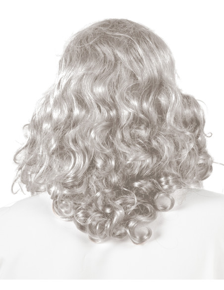 Peluca y barba Rey Mago deluxe espalda